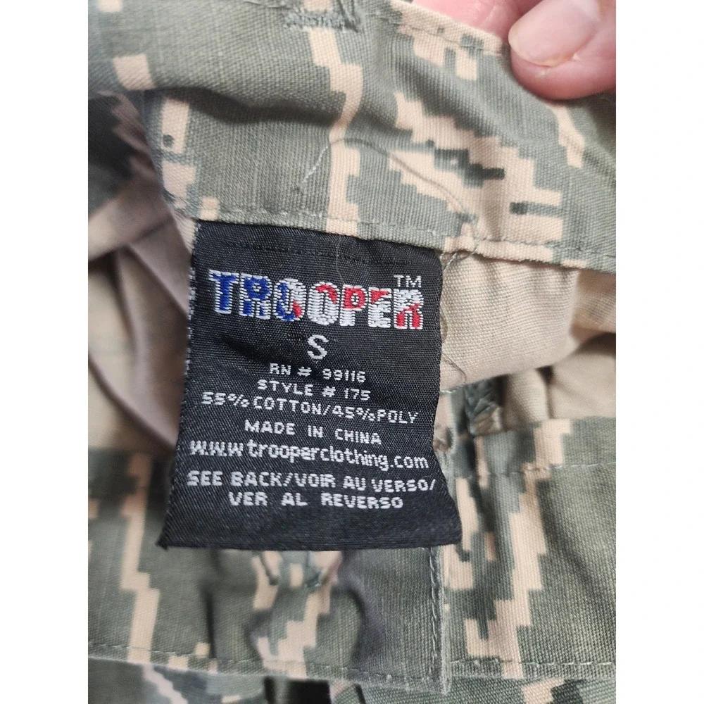 Trooper Clothing Kids Air Force Digital Tiger Stripe Camo Uniform Set Small